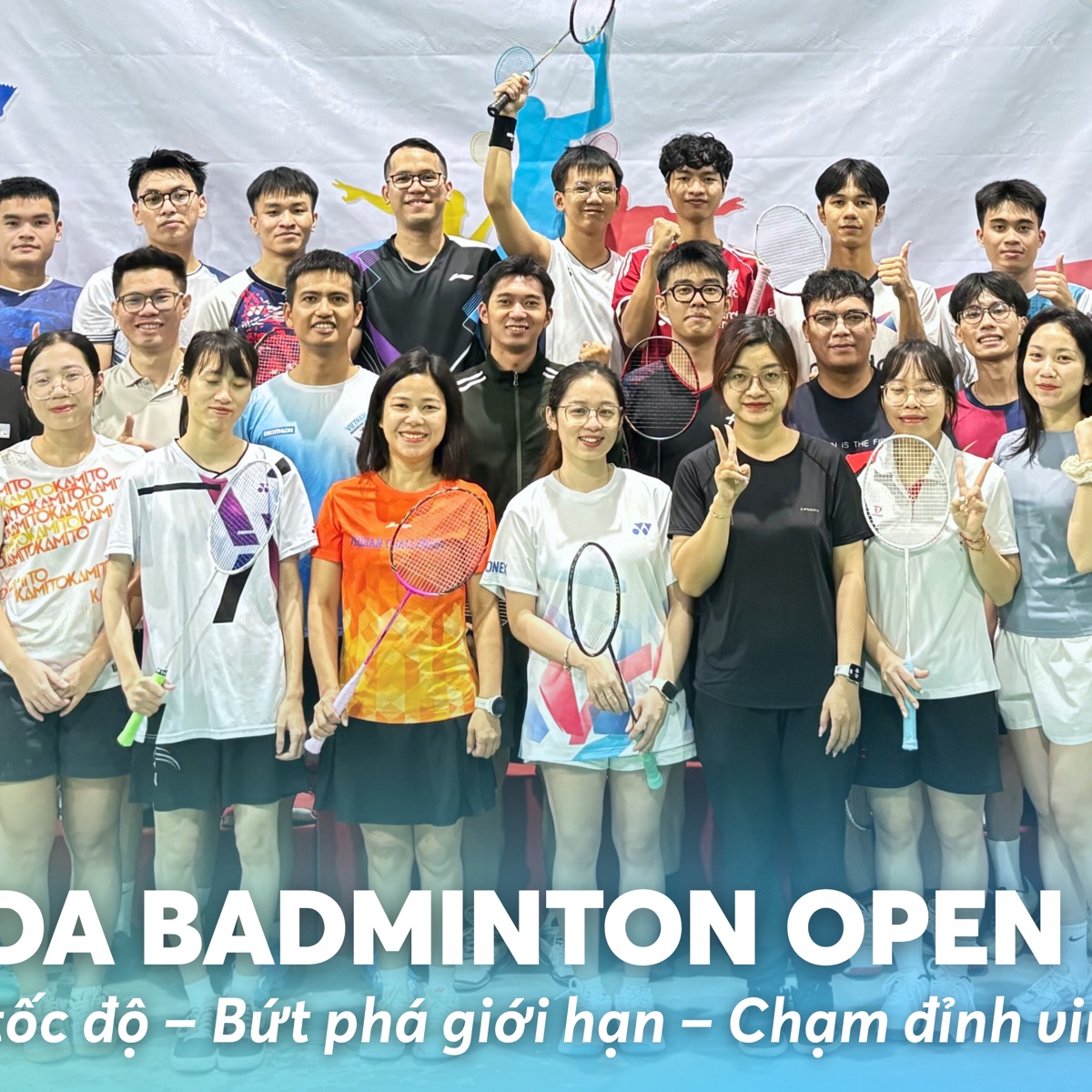 Avada Badminton Open 2025 | Nơi Tốc Độ, Sức Mạnh Và Bản Lĩnh Đốt Cháy Mọi Giới Hạn