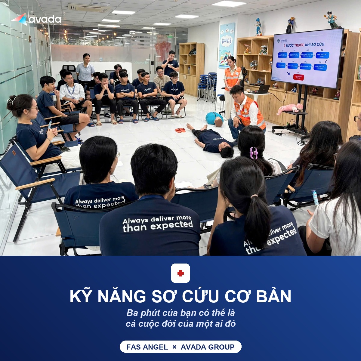 Workshop Kỹ Năng Sơ Cứu Cơ Bản | Ba Phút Của Bạn Có Thể Là Cả Cuộc Đời Của Một Ai Đó