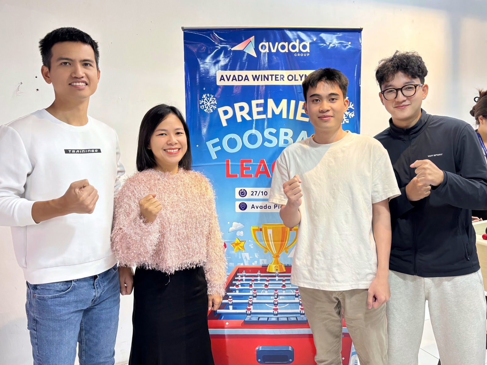 Các đội tranh tài tại Avada Premier Foosball League 2025