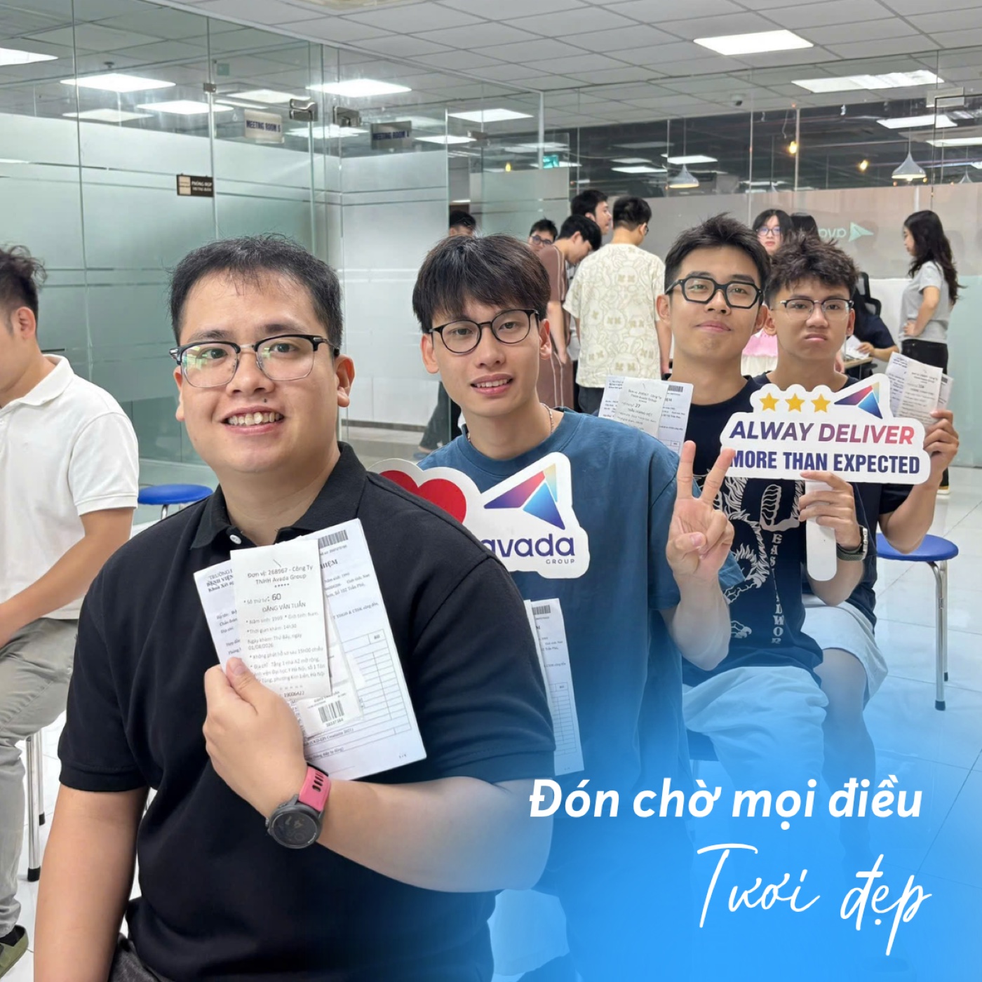 Đón chờ mọi điều tươi đẹp