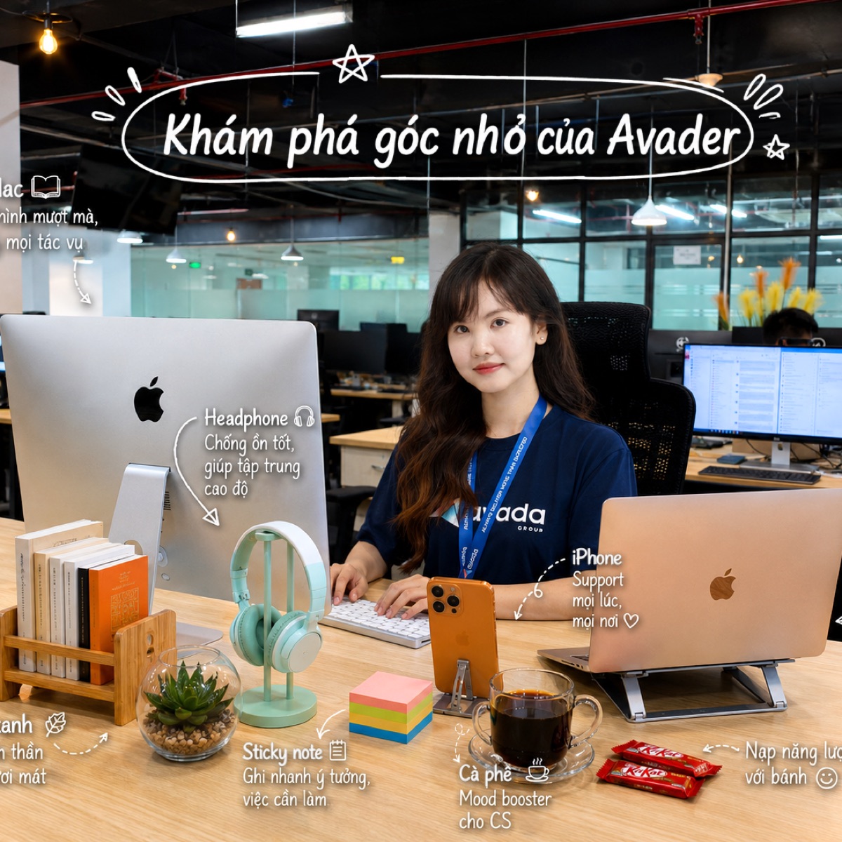 Avada Work Corner | Nơi Những Giấc Mơ Công Nghệ Được Chắp Cánh