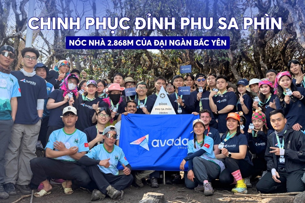 Leo núi Phu Sa Phìn cùng Avada Group