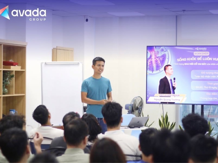 Đào tạo trực tiếp từ đội ngũ lãnh đạo Avada Group